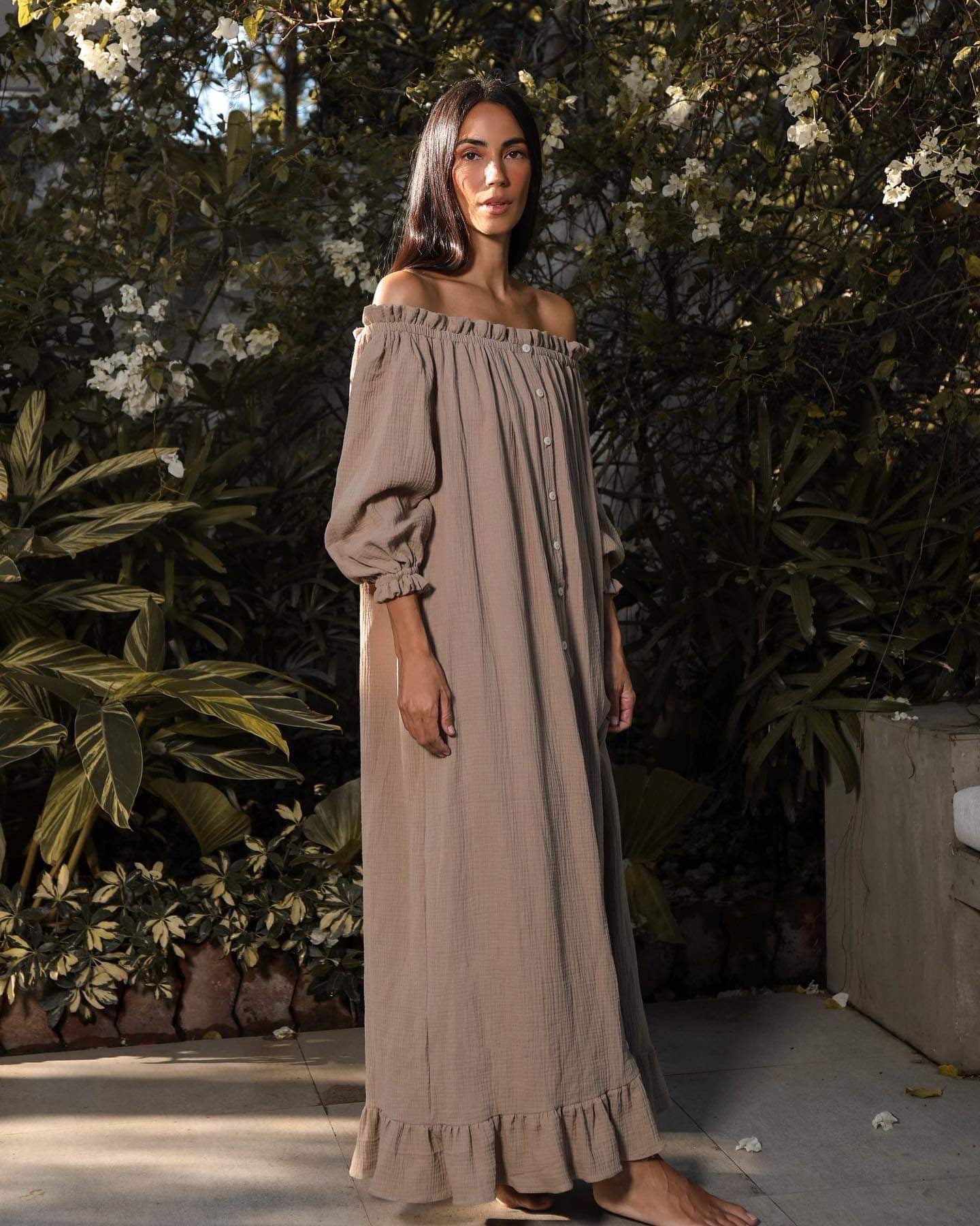 Cappola Button Down Maxi Dress